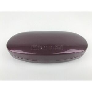 Brendel Glasses Case Plum Hard‎ Shell Clamshell Eyeglasses Sunglasses Protective